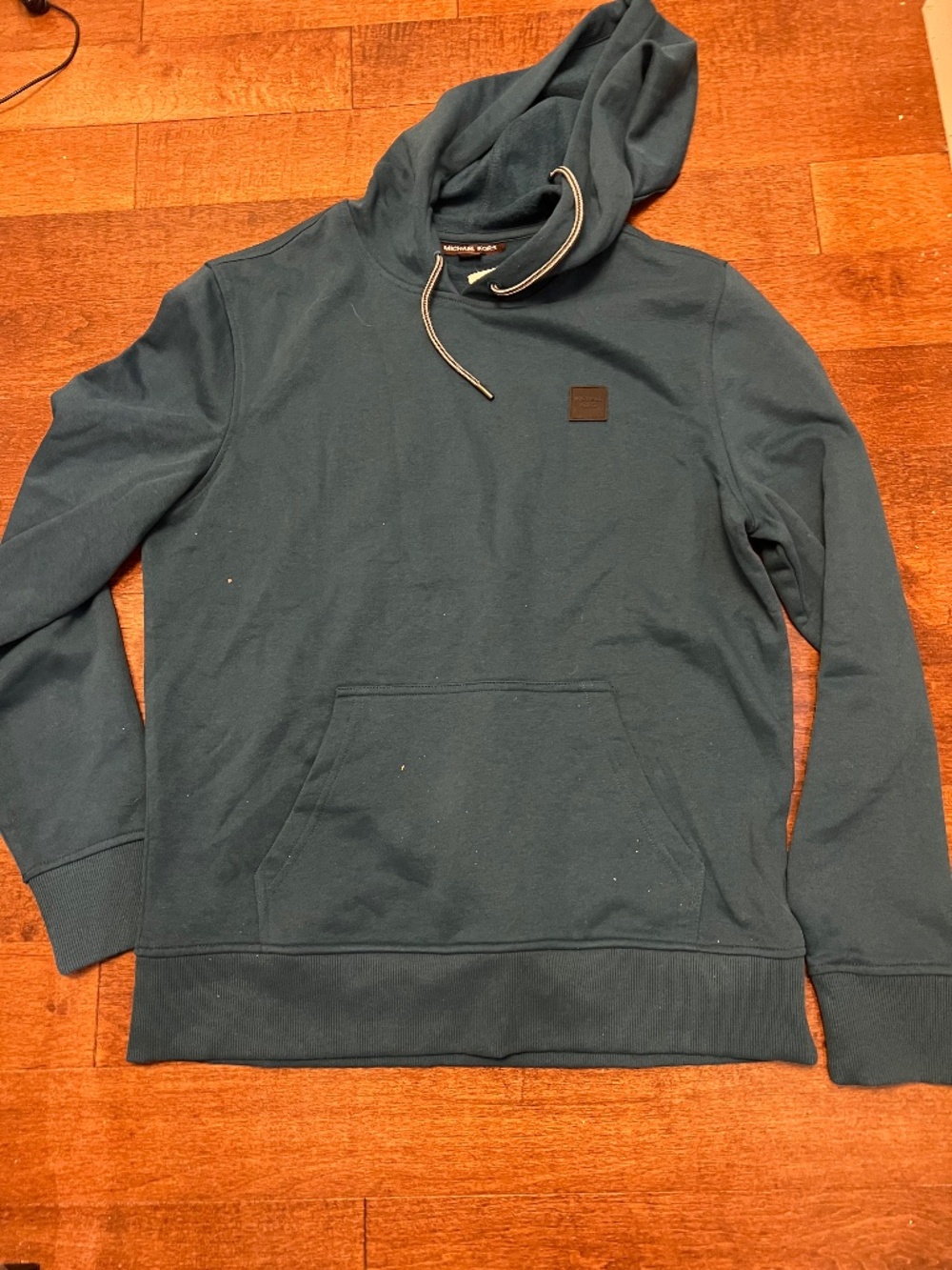 Michael Kors Teal Pullover Hoodie